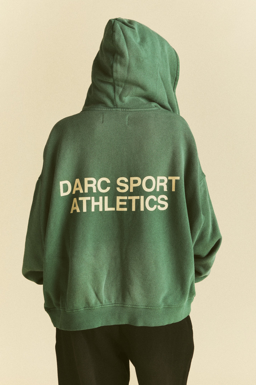 "Darco" Double Zip Hoodie in Sierra Pine Sun Fade — imagem 15