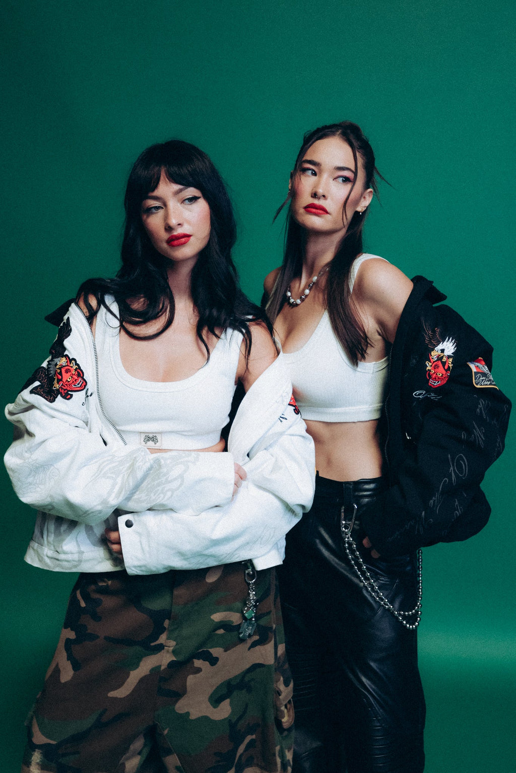 The Eagle & The Oni Earl Jacket in Black — imagem 26