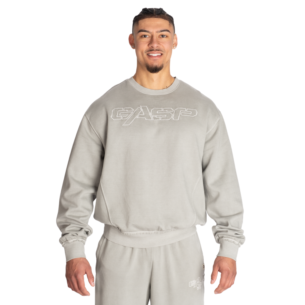Gasp Vintage Crewneck - Washed Frost grey - imagem 3