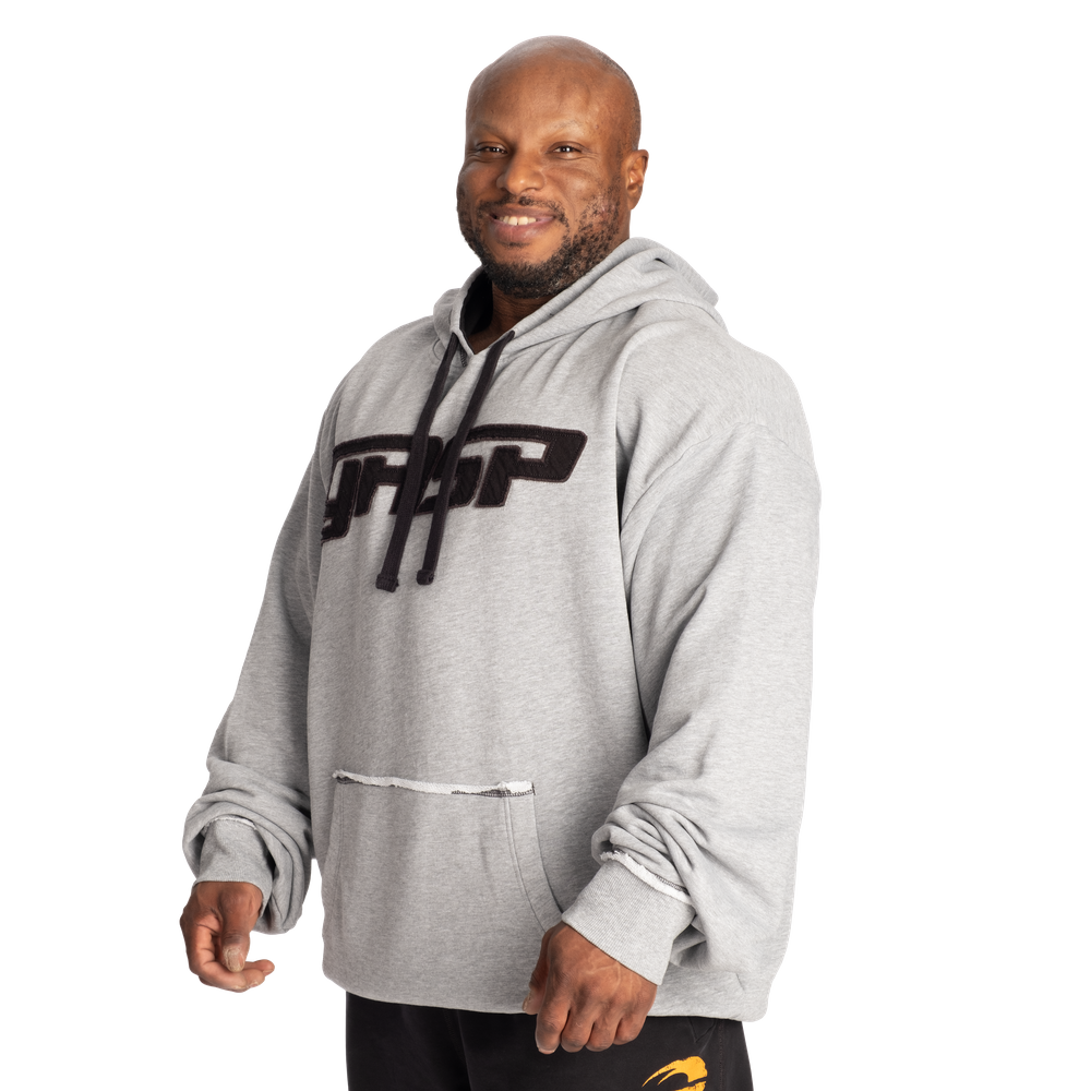 Gasp Hood Sweater - Light Grey Melange - imagem 3