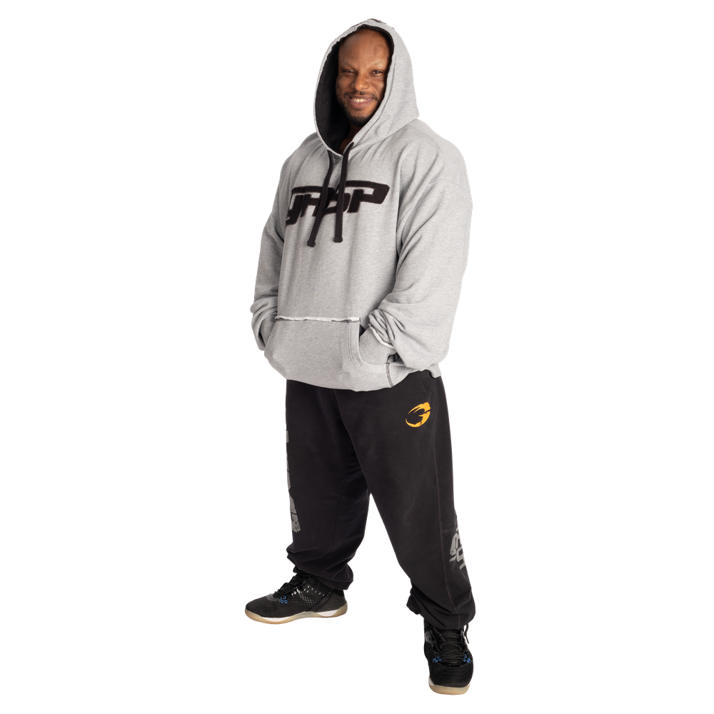 Gasp Hood Sweater - Light Grey Melange - imagem 6