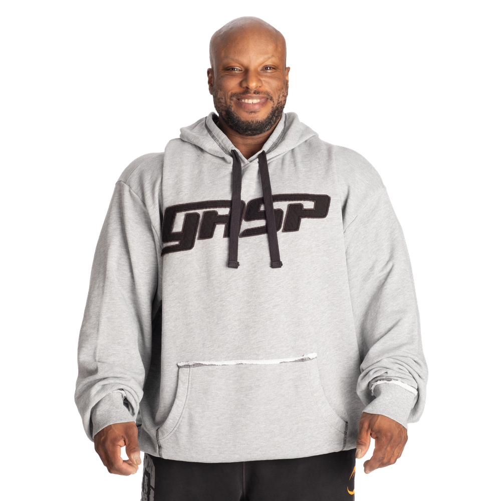 Gasp Hood Sweater - Light Grey Melange - imagem 1