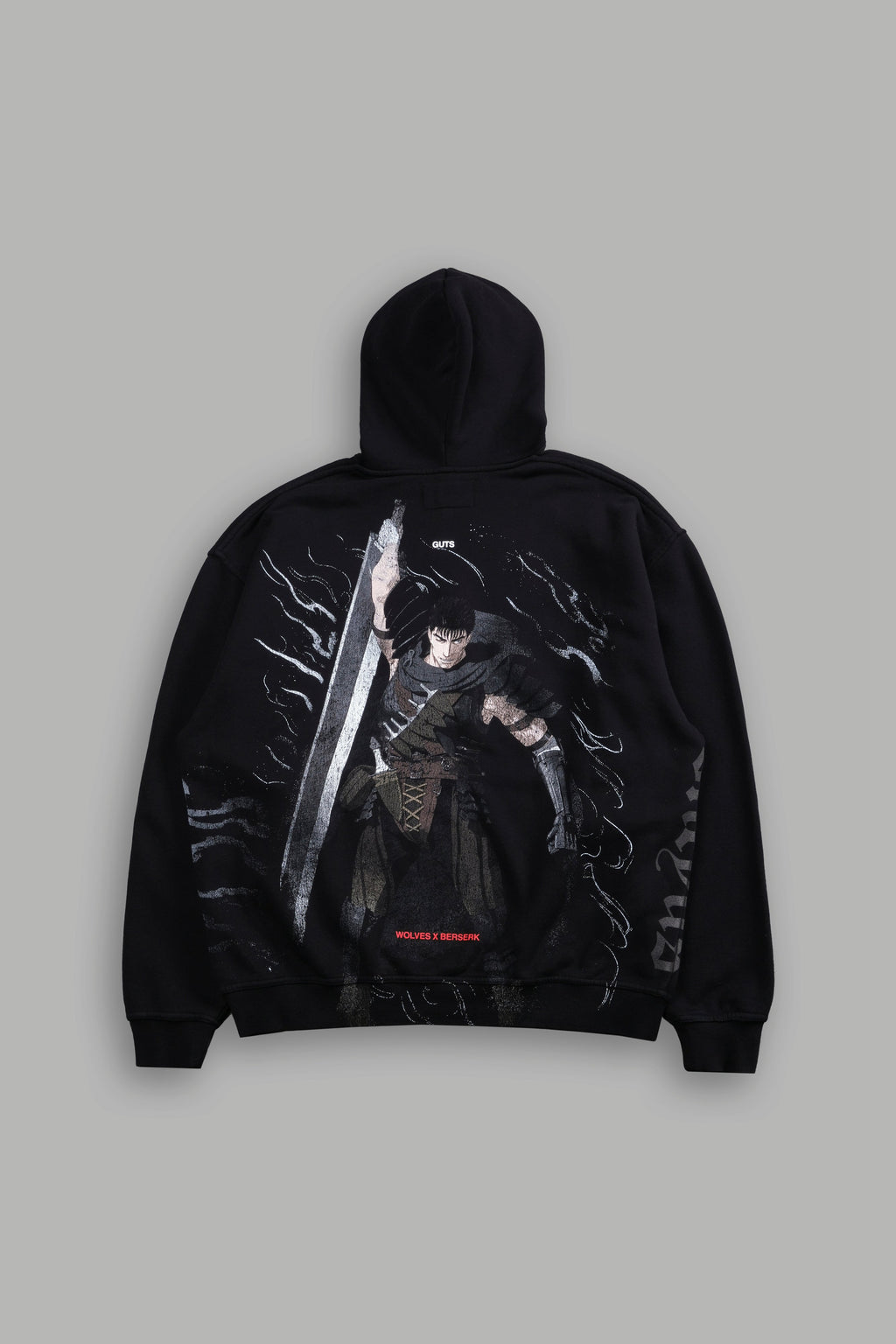 Darc Guts "Side-By-Side" Bishop Hoodie in Black - imagem 1