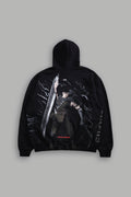 Darc Guts "Side-By-Side" Bishop Hoodie in Black - imagem 1