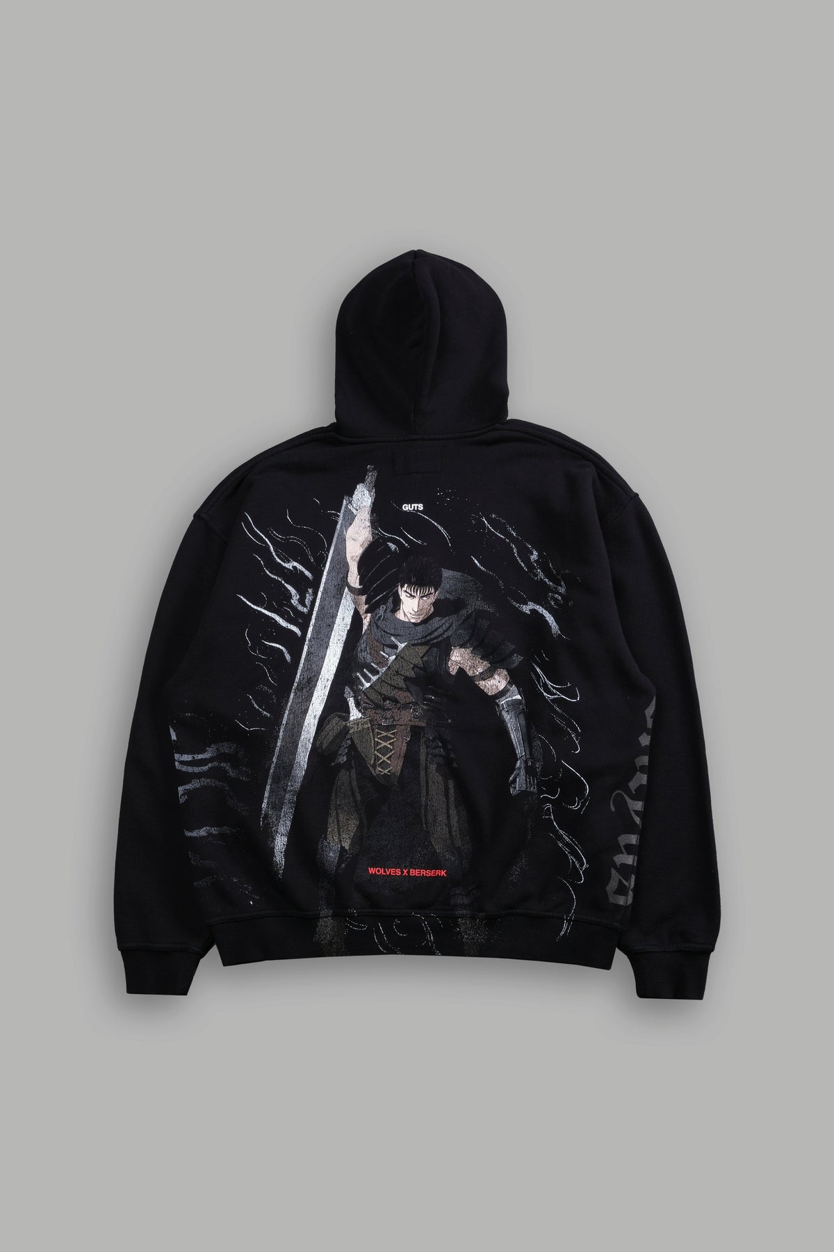Darc Guts "Side-By-Side" Bishop Hoodie in Black - imagem 1