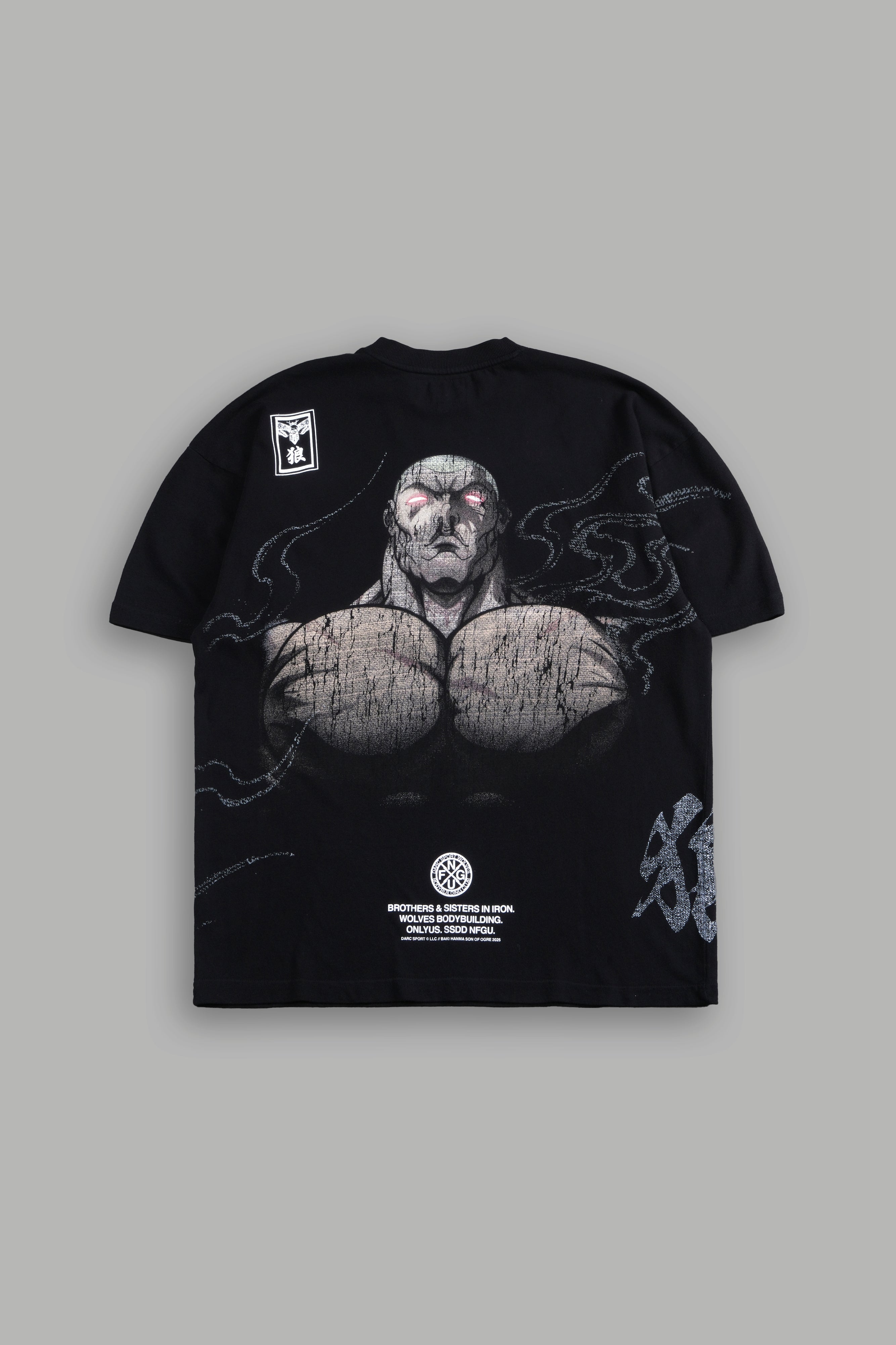 Baki Son of Ogre "Side-By-Side" Tee Box Set in Black — imagem 9