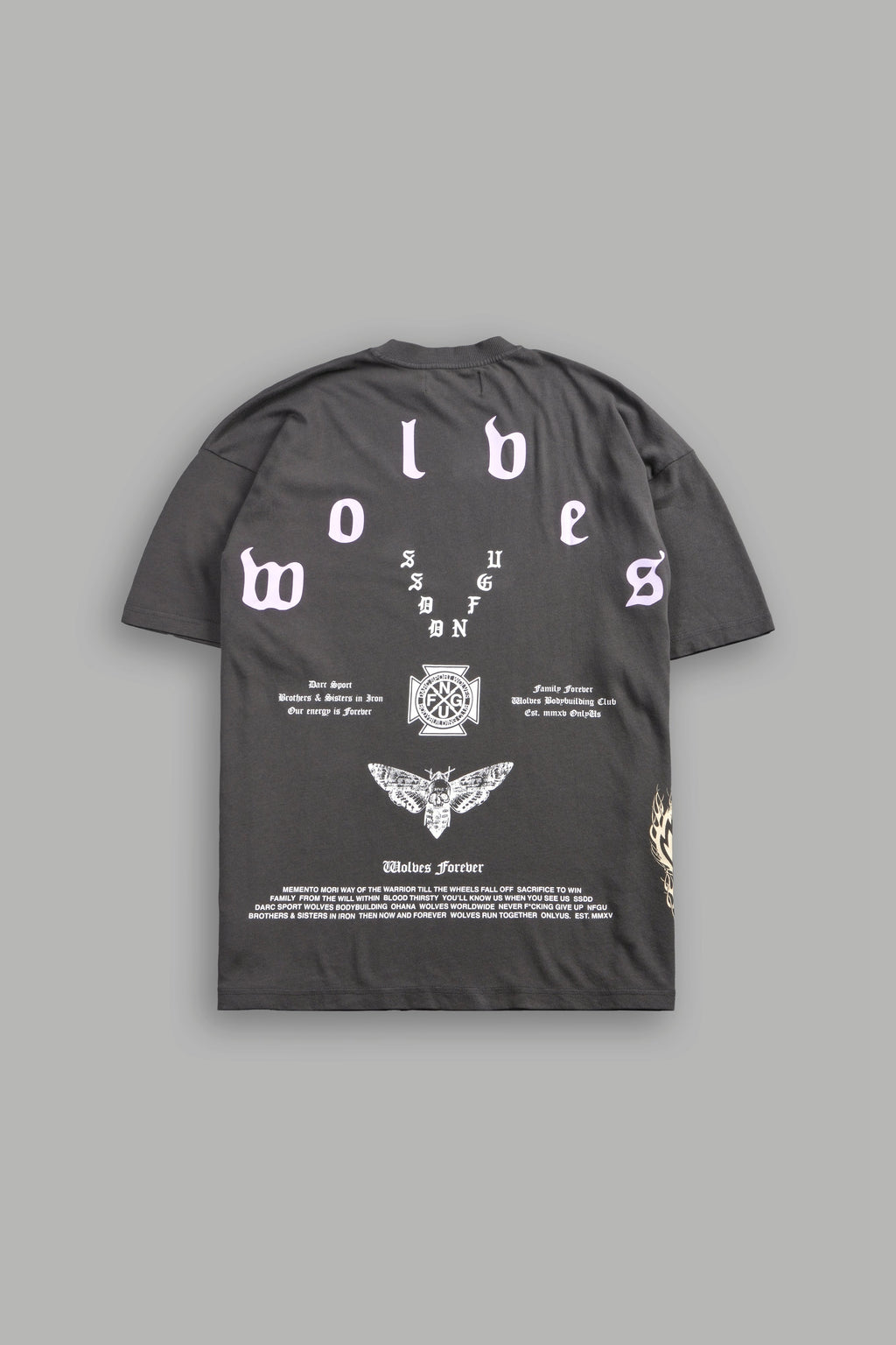 Lineage Frvr Premium Oversized Tee in Wolf Gray — imagem 1