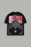Akuma Forever "Premium" Oversized Tee in Black - imagem 1
