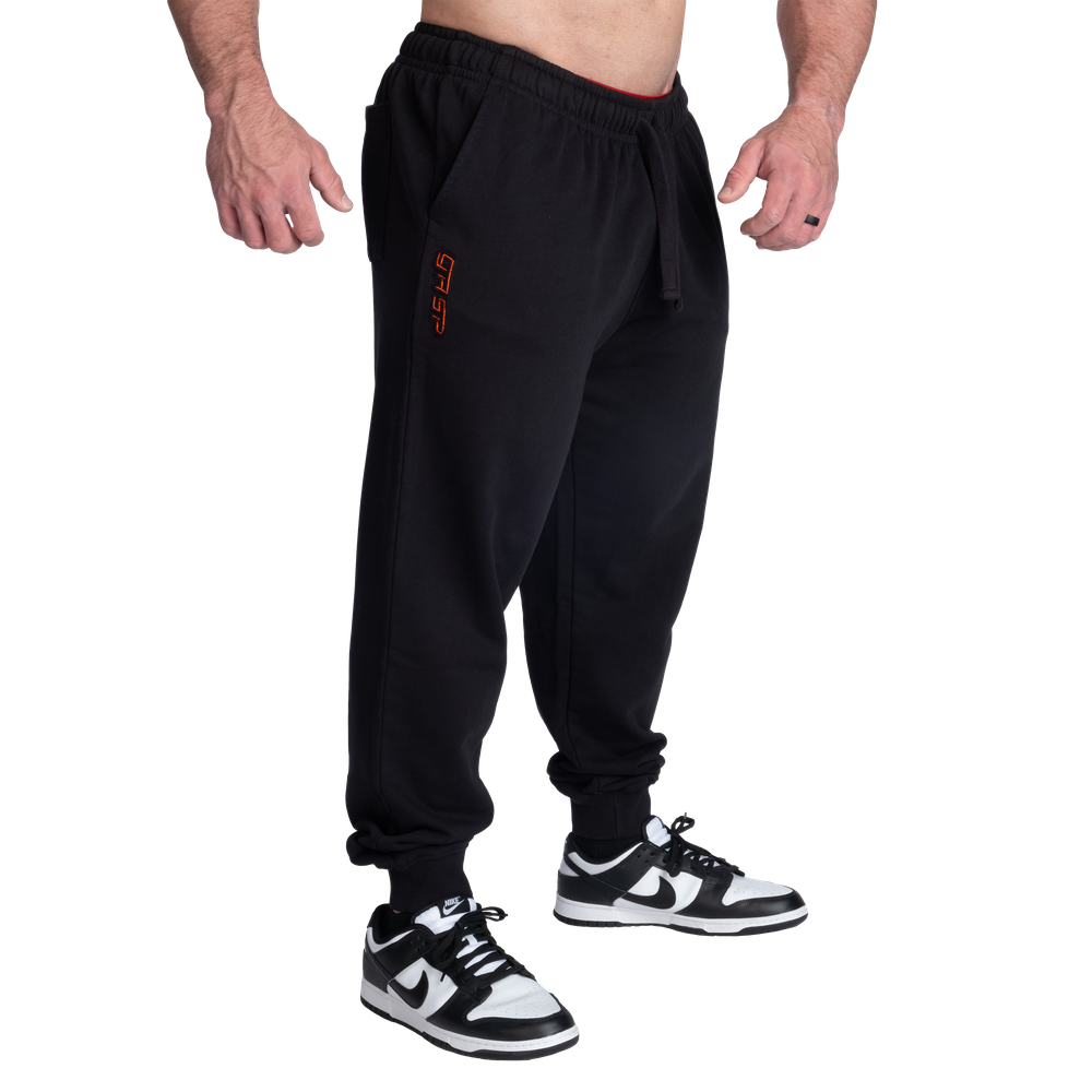 Baggy Street Pants - Black/Flame - imagem 1