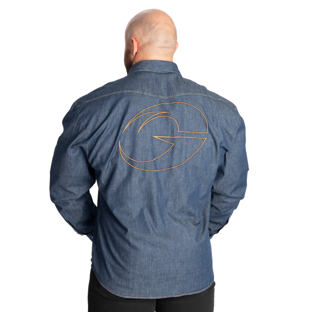 Gasp Denim Shirt - Washed blue - imagem 2