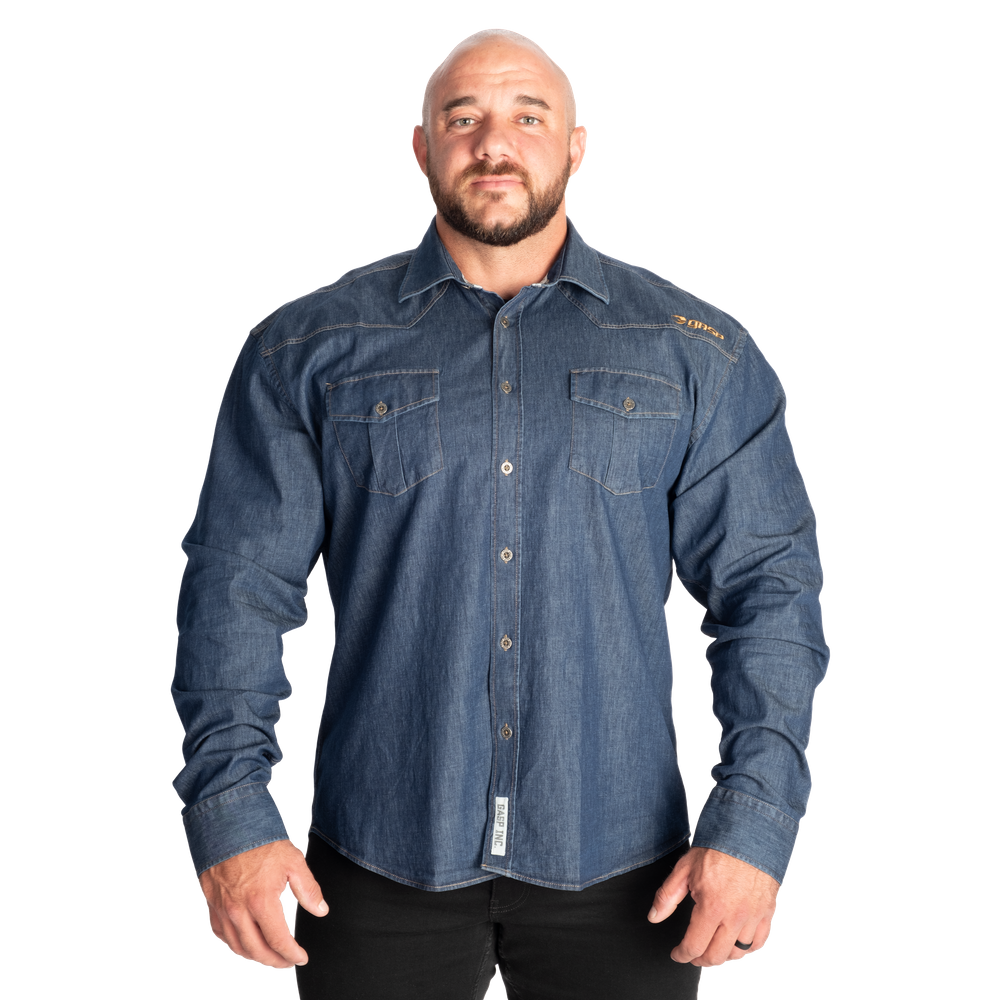 Gasp Denim Shirt - Washed blue - imagem 1