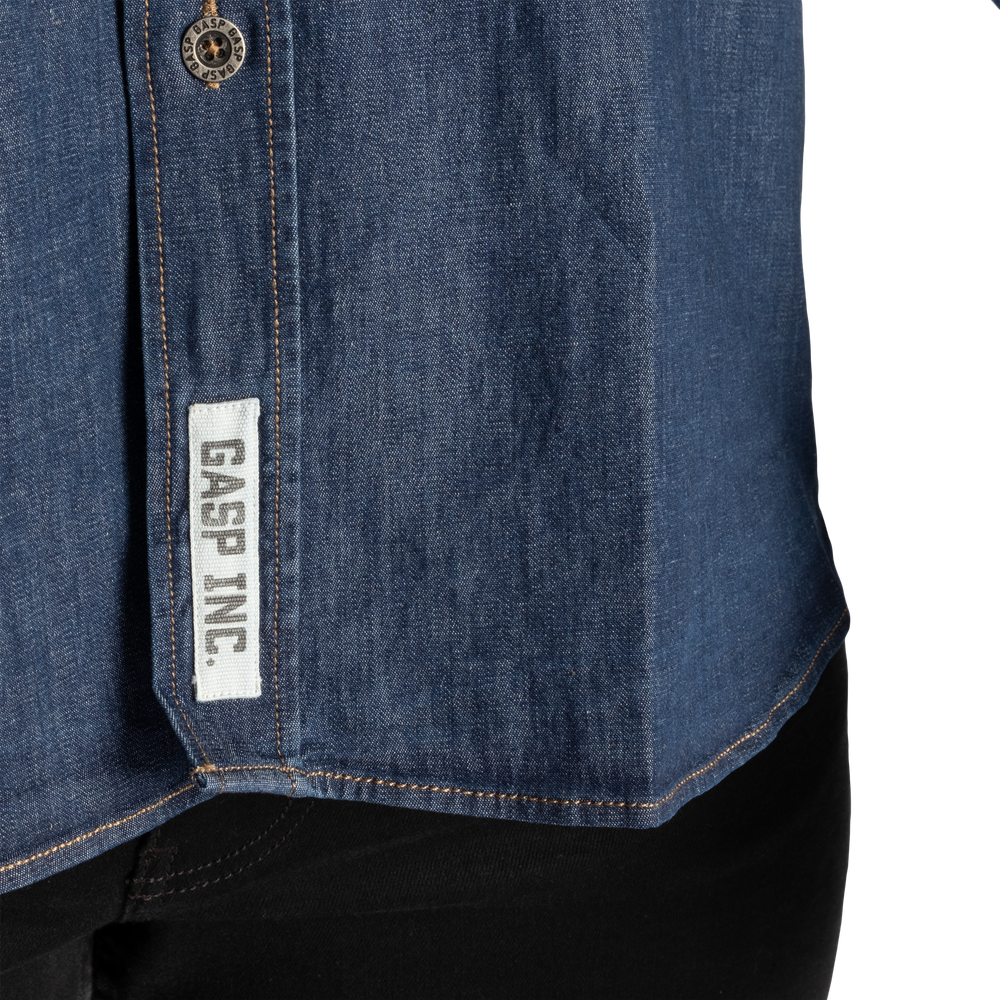 Gasp Denim Shirt - Washed blue - imagem 6
