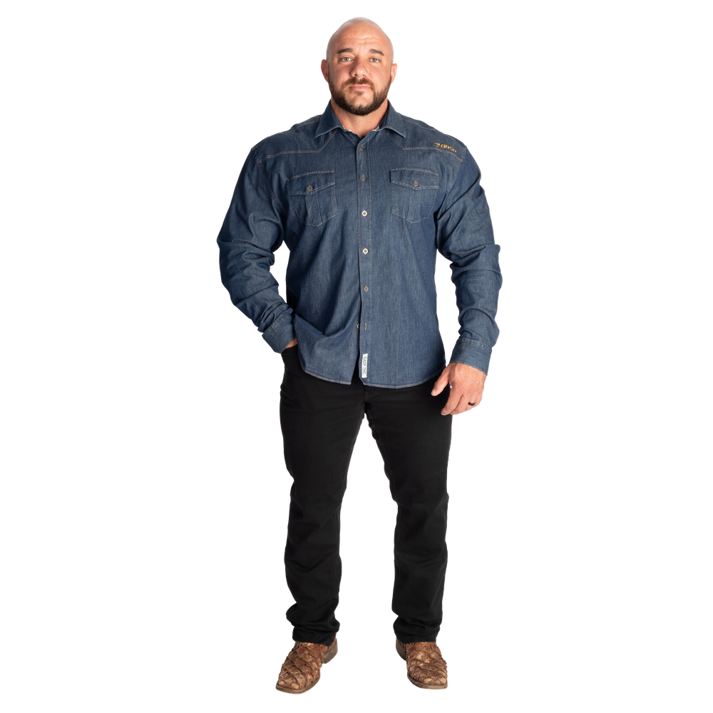 Gasp Denim Shirt - Washed blue - imagem 7