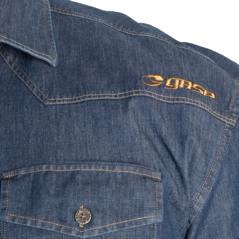 Gasp Denim Shirt - Washed blue - imagem 4
