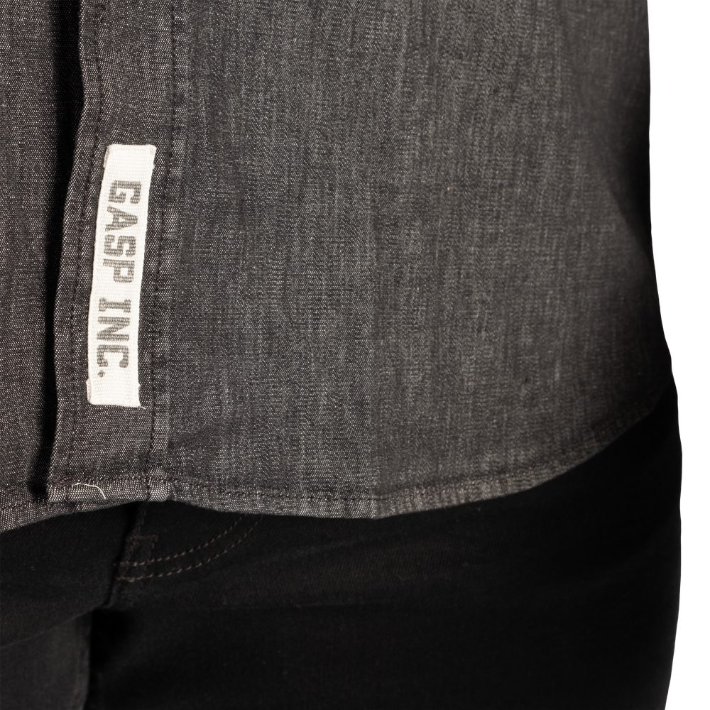 Gasp Denim Shirt - Washed Black - imagem 6