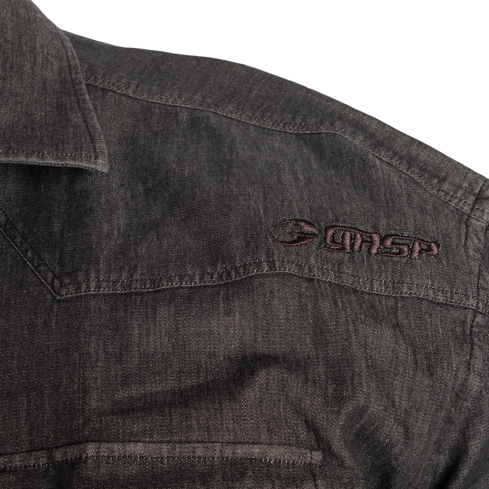 Gasp Denim Shirt - Washed Black - imagem 5