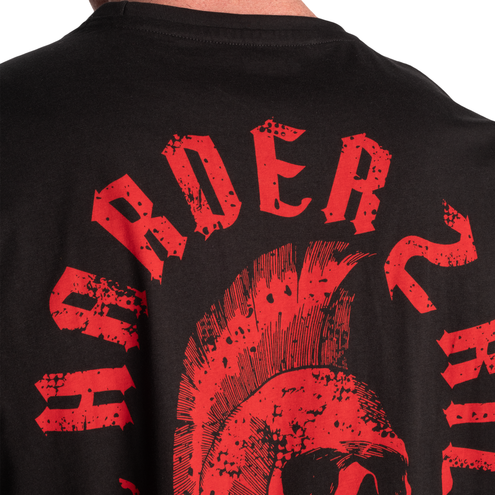 HTK Original Tee - Black/Red - imagem 3