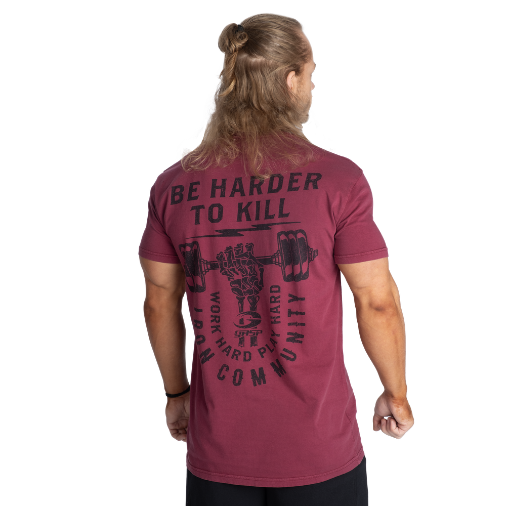 HTK Standard Tee - Washed Maroon - imagem 1