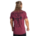 HTK Standard Tee - Washed Maroon - imagem 1