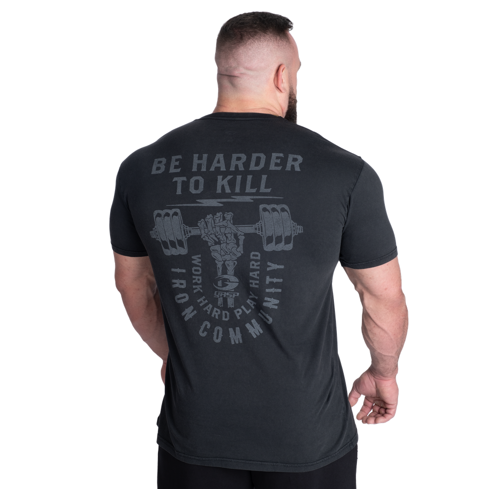 HTK Standard Tee - Washed Black - imagem 1