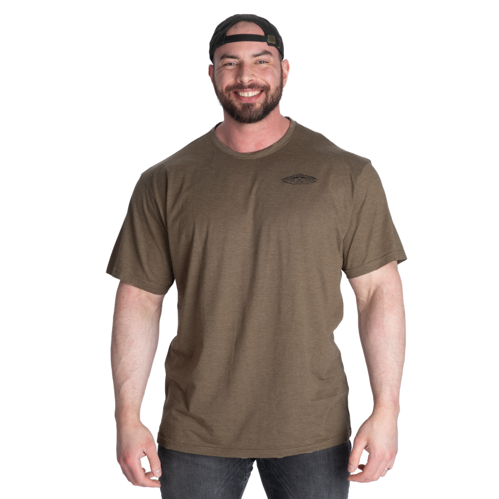 No1 Original Tee - Army Green Melange - imagem 2