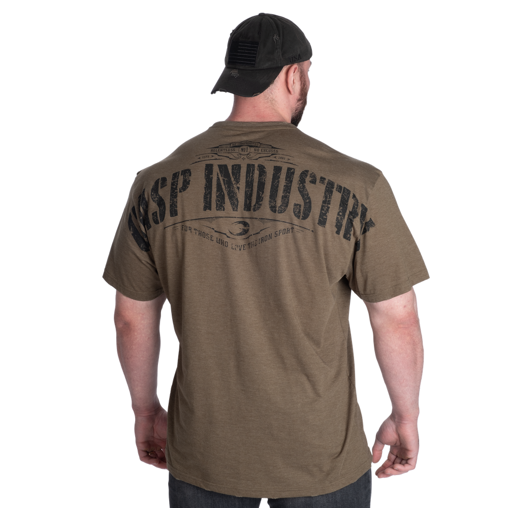 No1 Original Tee - Army Green Melange - imagem 1