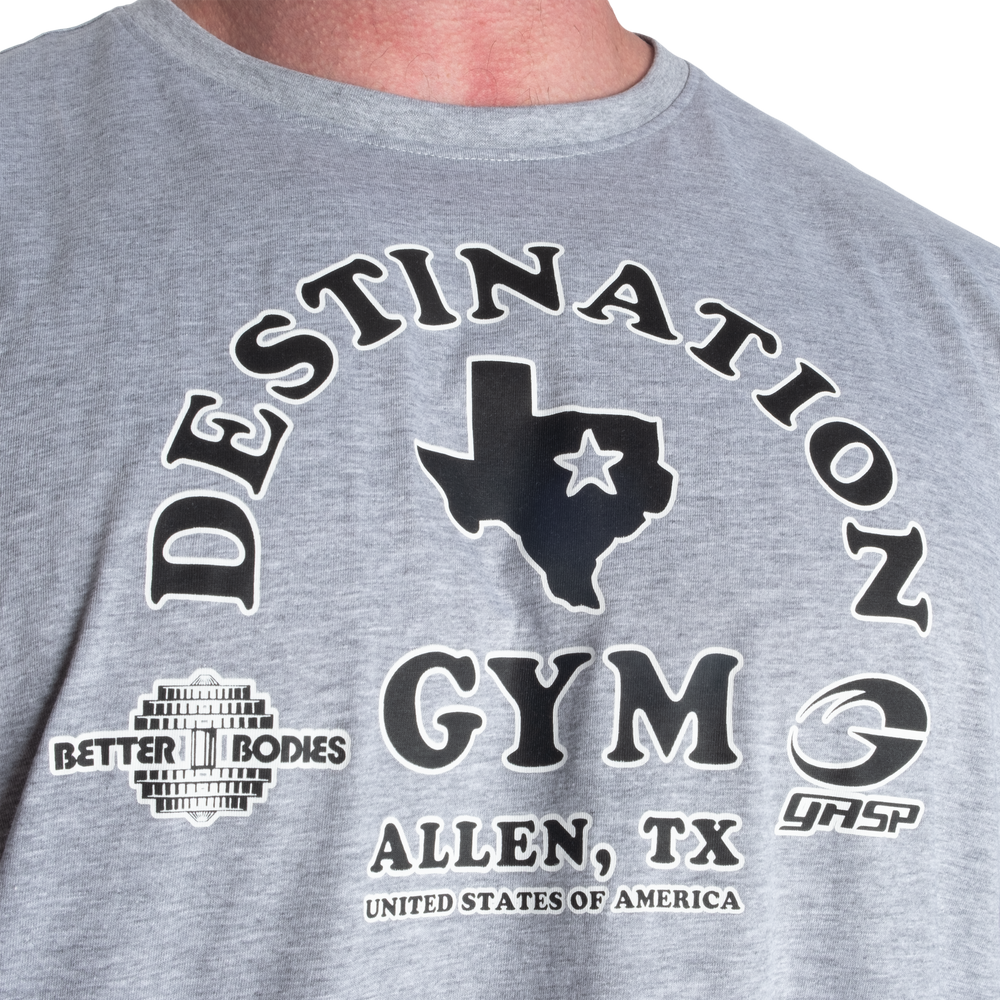 Destination Iron Tee - Light Grey Melange - imagem 4