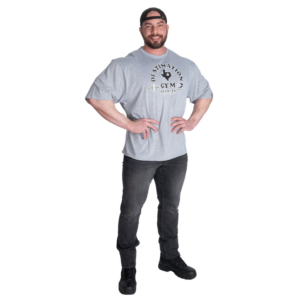 Destination Iron Tee - Light Grey Melange - imagem 6