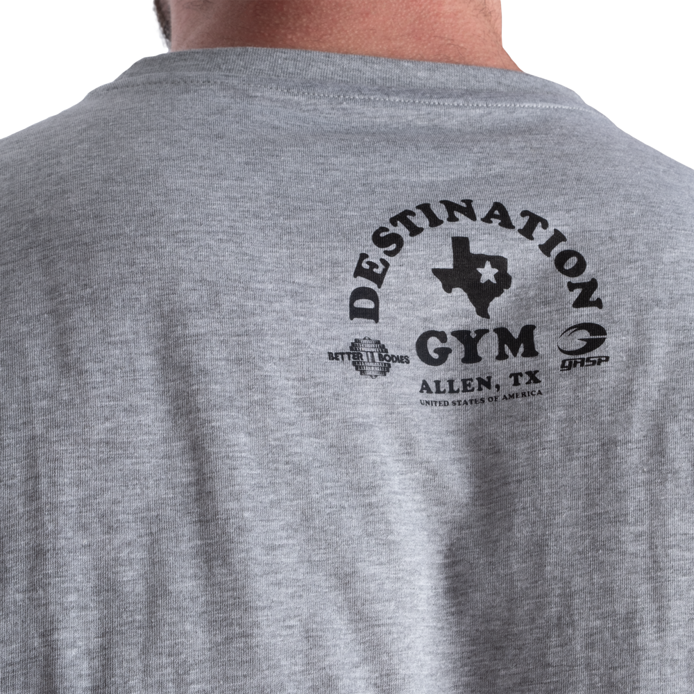 Destination Iron Tee - Light Grey Melange - imagem 5