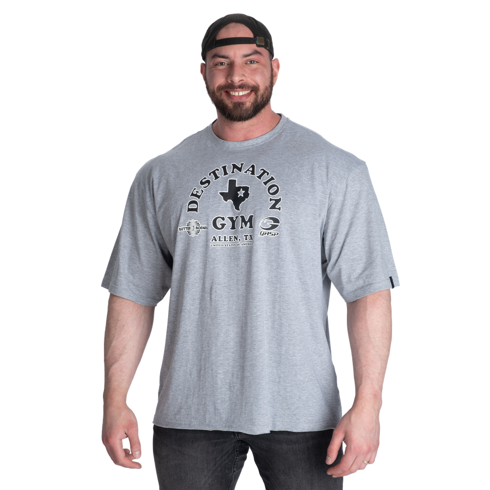 Destination Iron Tee - Light Grey Melange - imagem 1