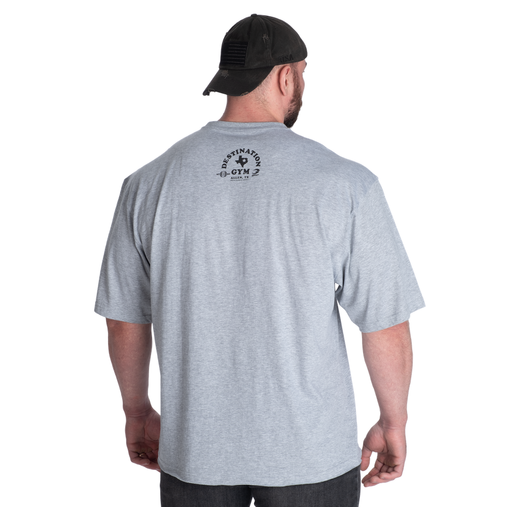 Destination Iron Tee - Light Grey Melange - imagem 2