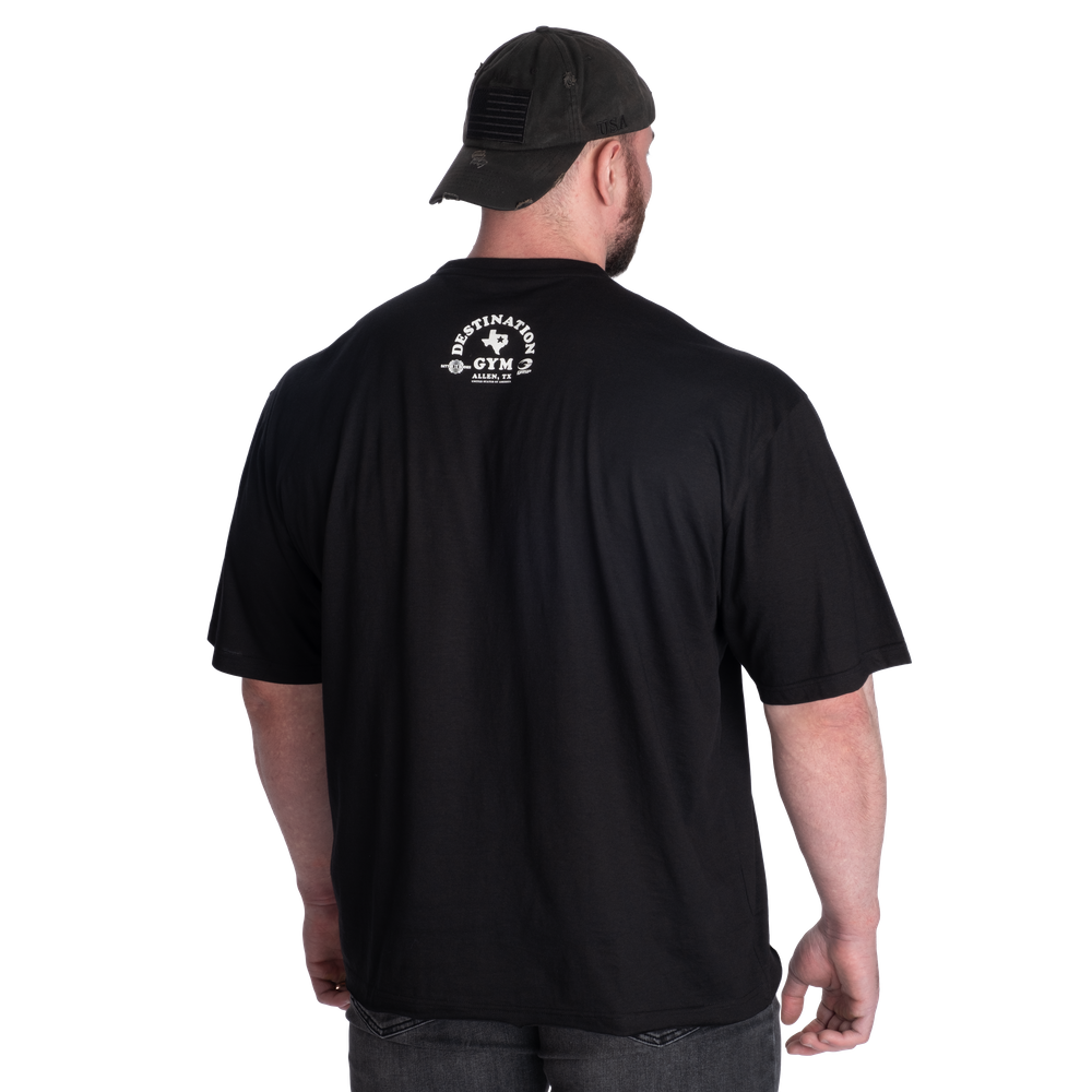 Destination Iron Tee - Black/White - imagem 2