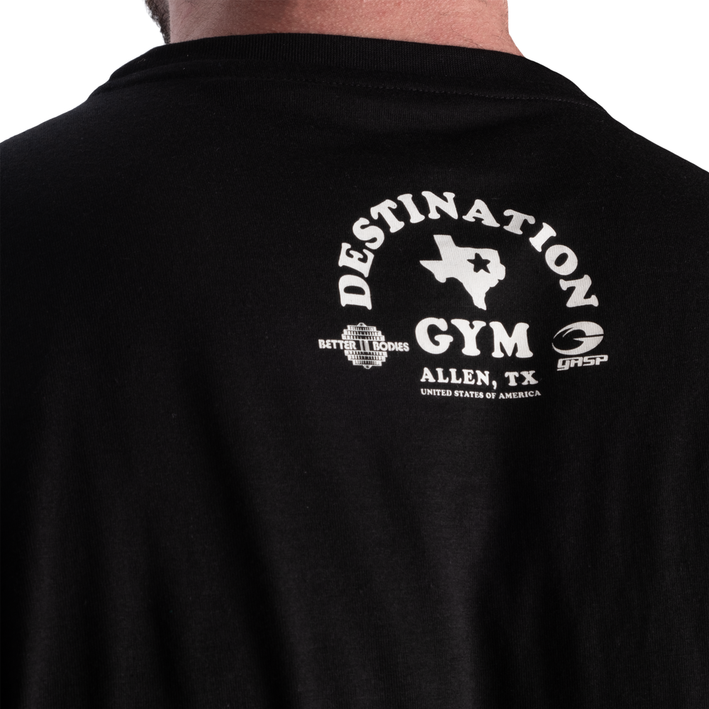 Destination Iron Tee - Black/White - imagem 5