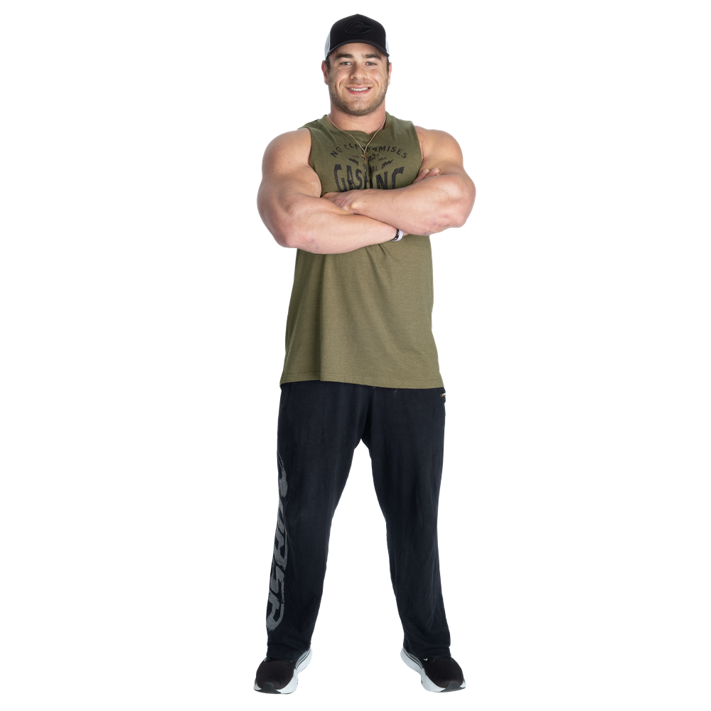 Original Cut Out Tank - Army Green Melange - imagem 4