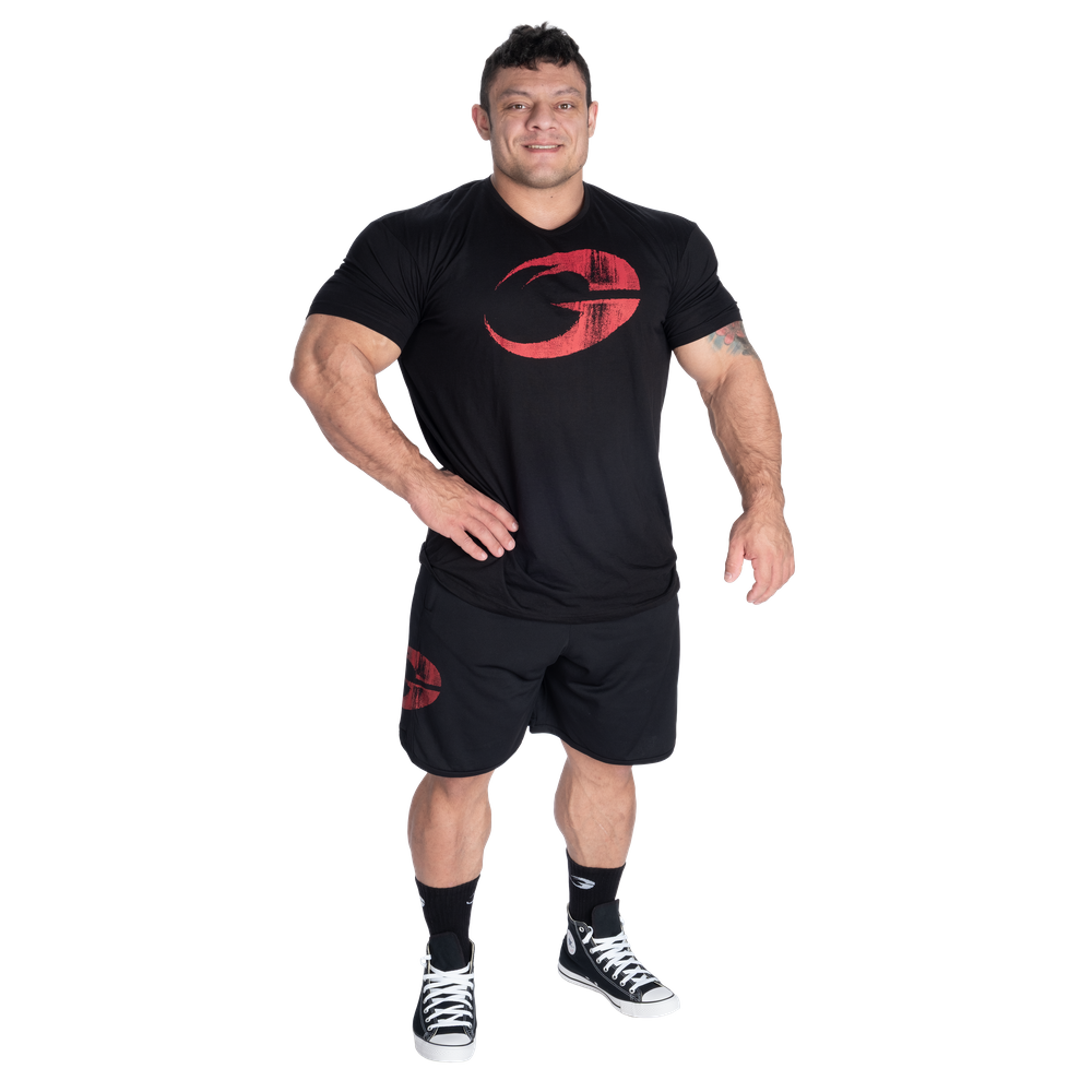 Gasp Inc Mesh Shorts 9.5” - Black/Red - imagem 5