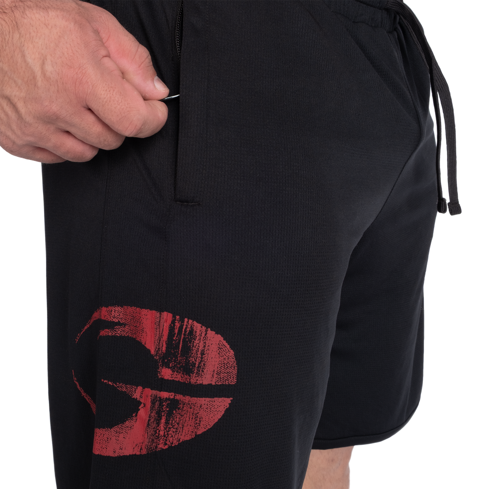 Gasp Inc Mesh Shorts 9.5” - Black/Red - imagem 4