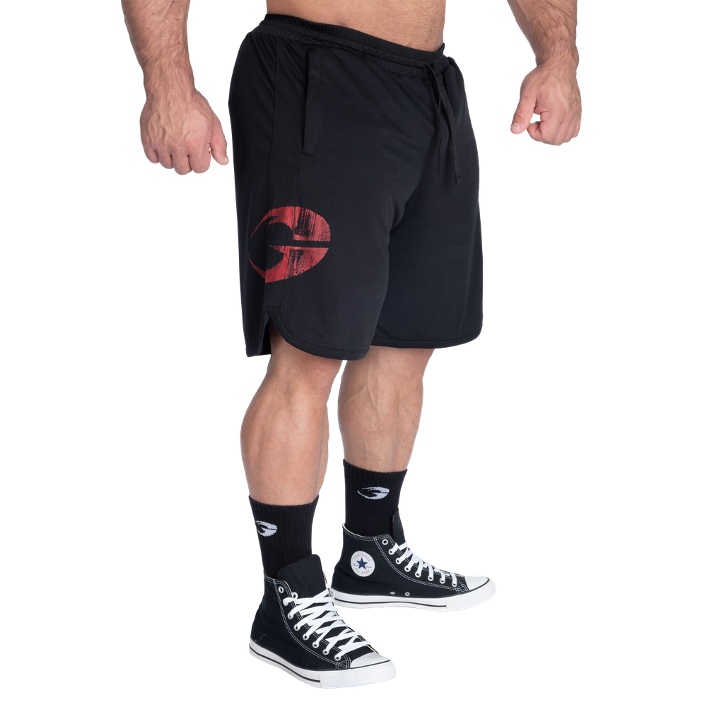 Gasp Inc Mesh Shorts 9.5” - Black/Red - imagem 1