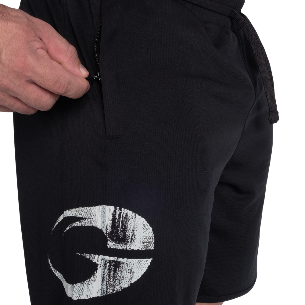 Gasp Inc Mesh Shorts 9.5” - Black/White - imagem 4