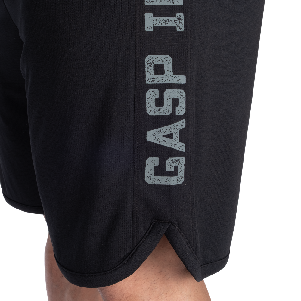 Gasp Inc Mesh Shorts 9.5” - Black/White - imagem 5