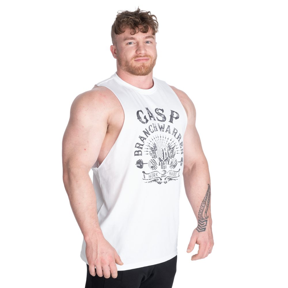 Branch Warren Cut Out Tank - White - imagem 3