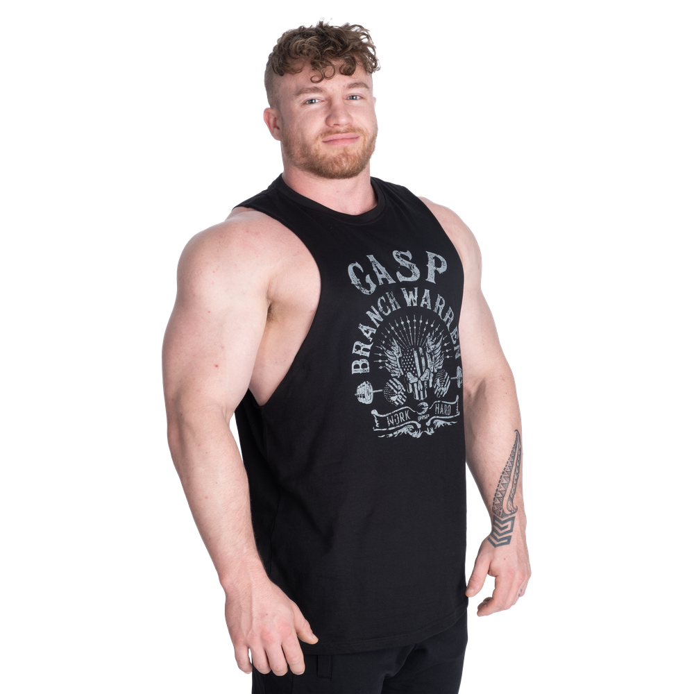 Branch Warren Cut Out Tank - Black - imagem 1