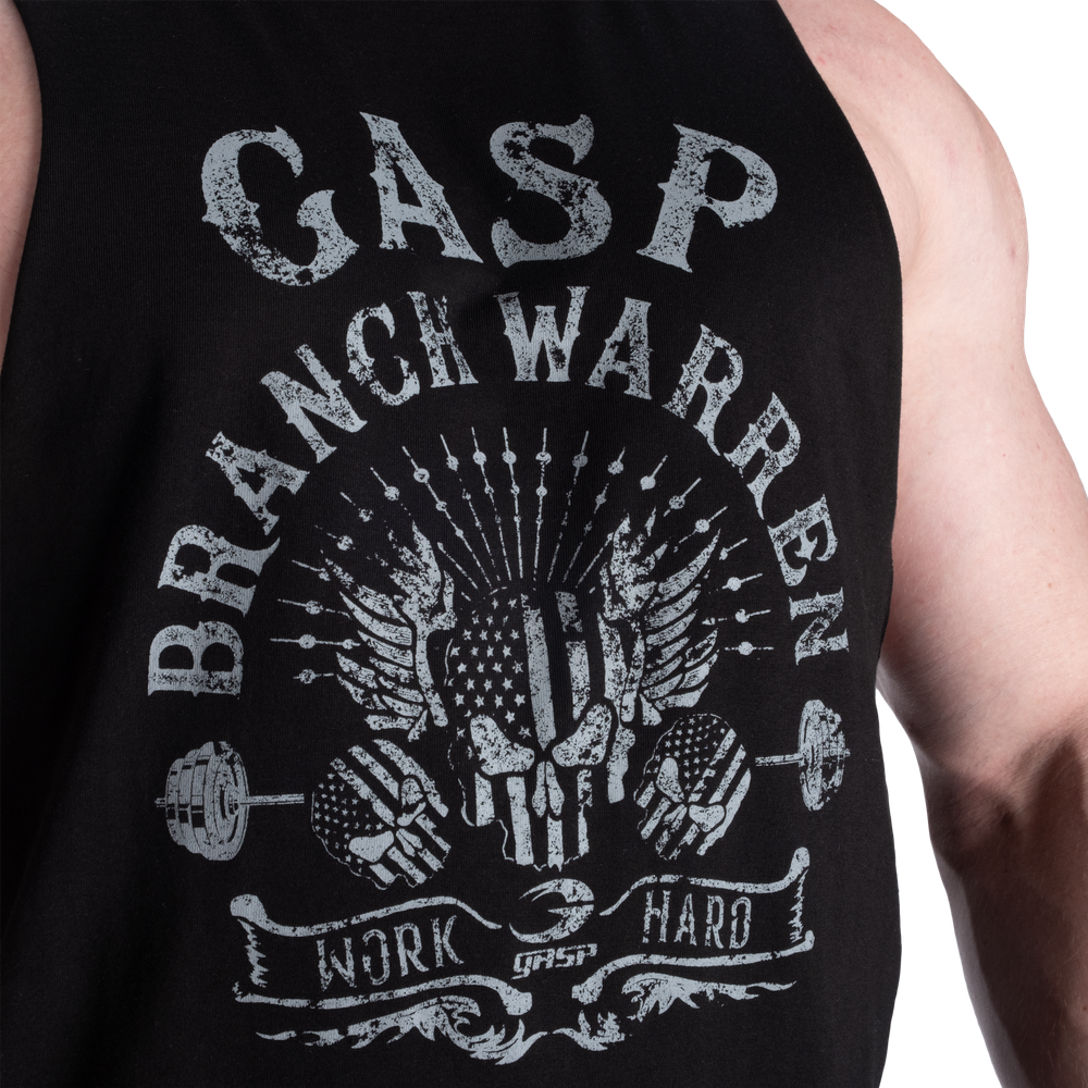 Branch Warren Cut Out Tank - Black - imagem 3