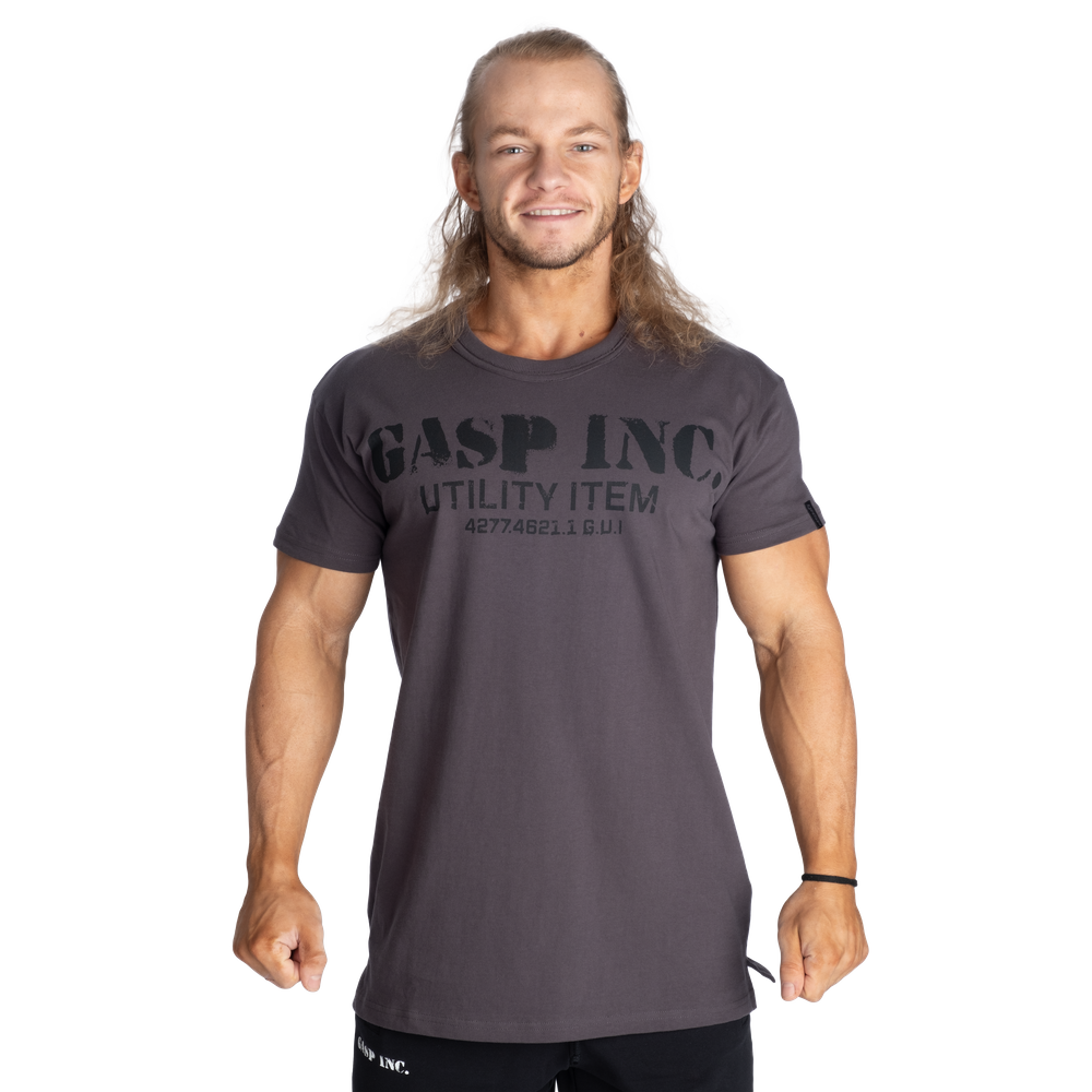 Gasp Inc Street Tee - Washed Iron - imagem 1
