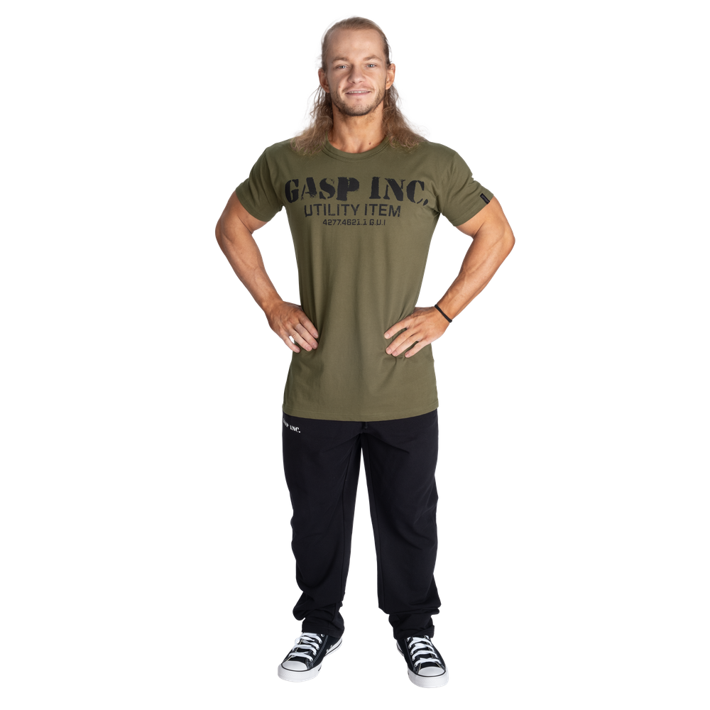 Gasp Inc Street Tee - Washed Khaki Green - imagem 5