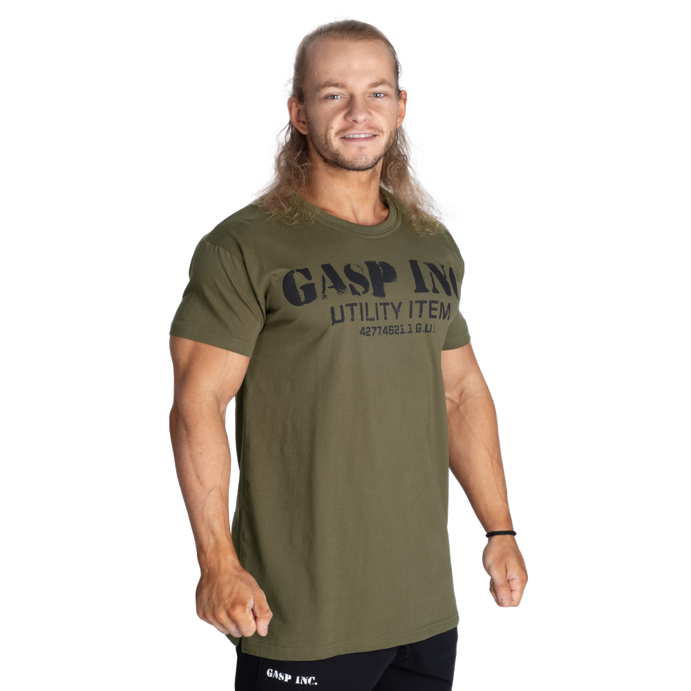 Gasp Inc Street Tee - Washed Khaki Green - imagem 3