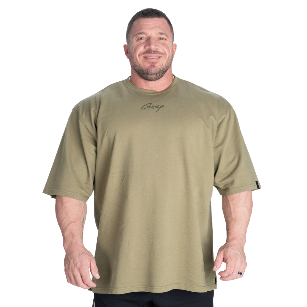 Terry Iron Tee - Washed Green - imagem 1