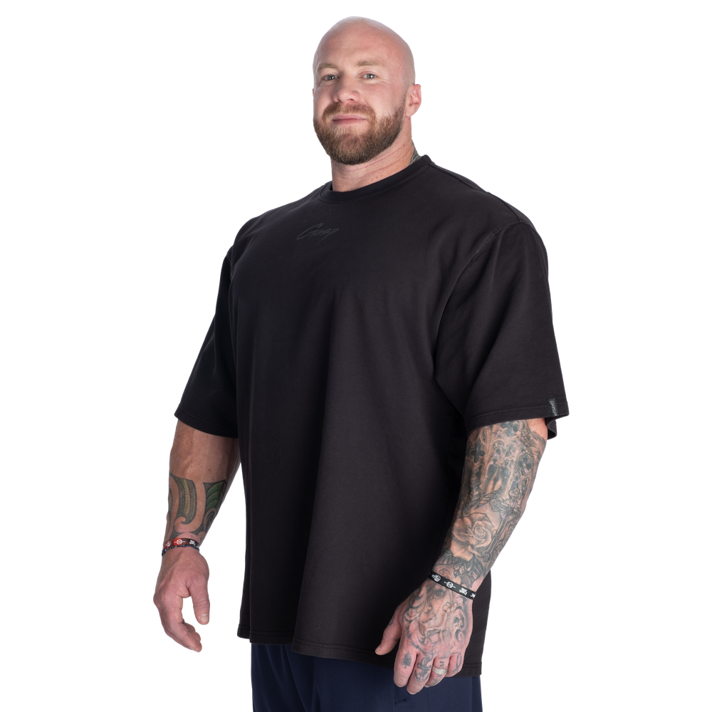 Terry Iron Tee - Washed Black - imagem 3