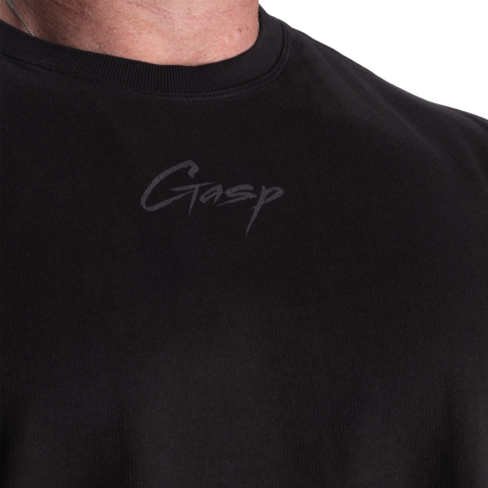 Terry Iron Tee - Washed Black - imagem 4