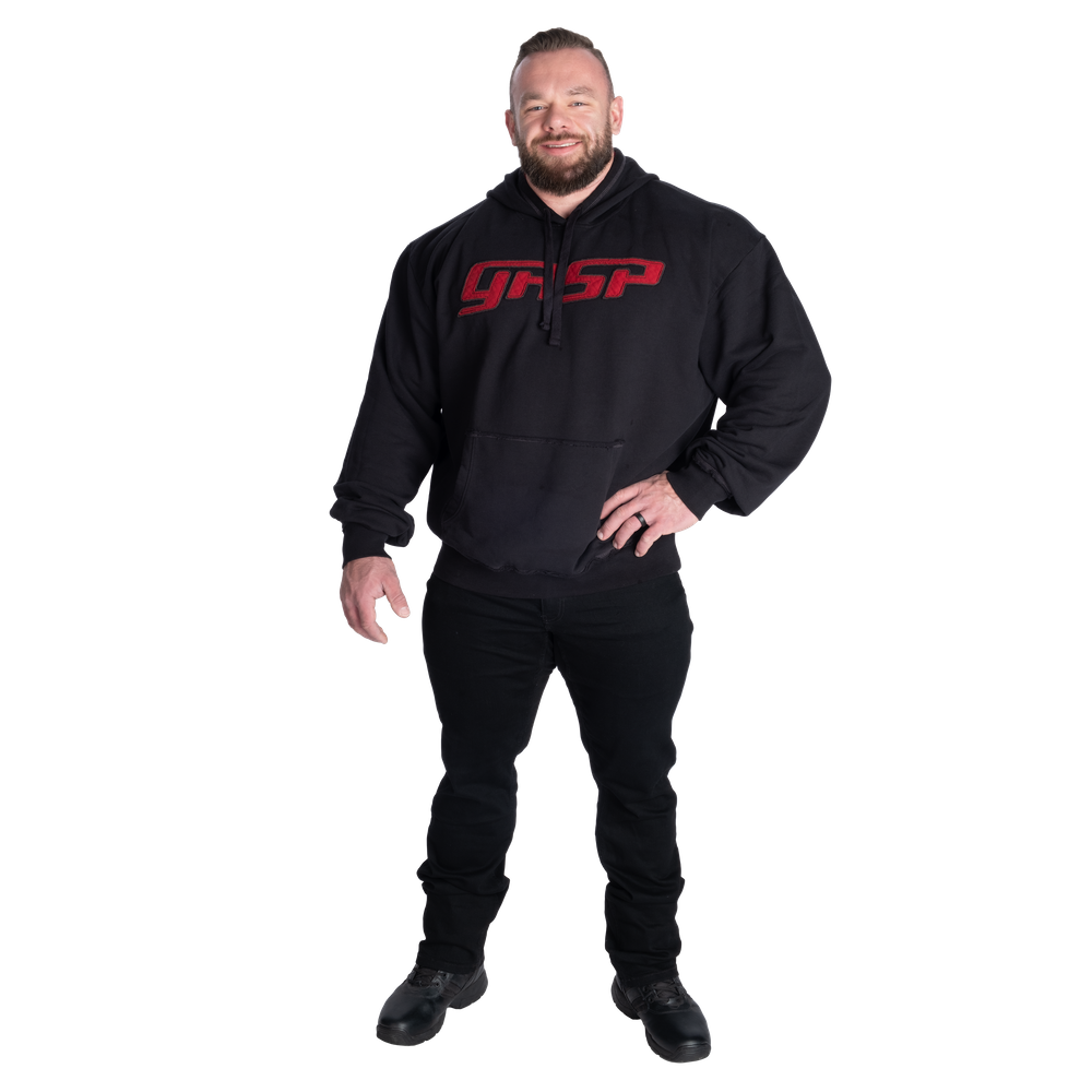 Gasp Hood Sweater - Black/Red - imagem 4