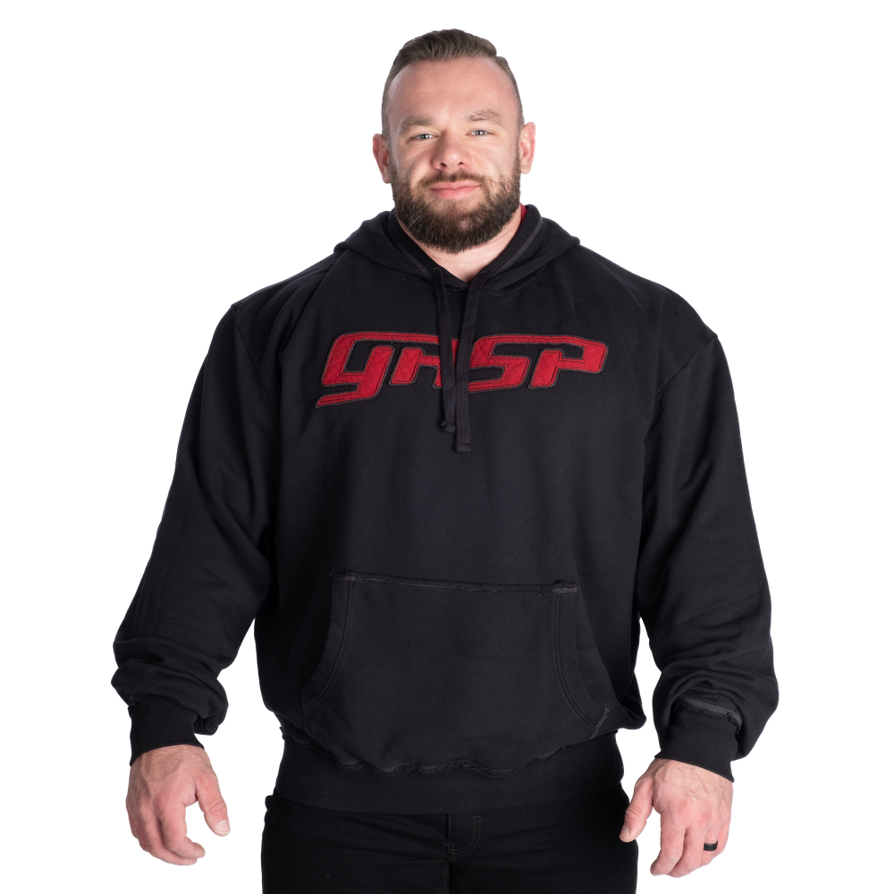 Gasp Hood Sweater - Black/Red - imagem 1